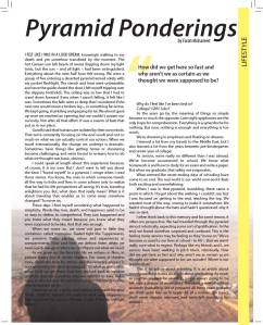 AMWORD -- Pyramid Ponderings